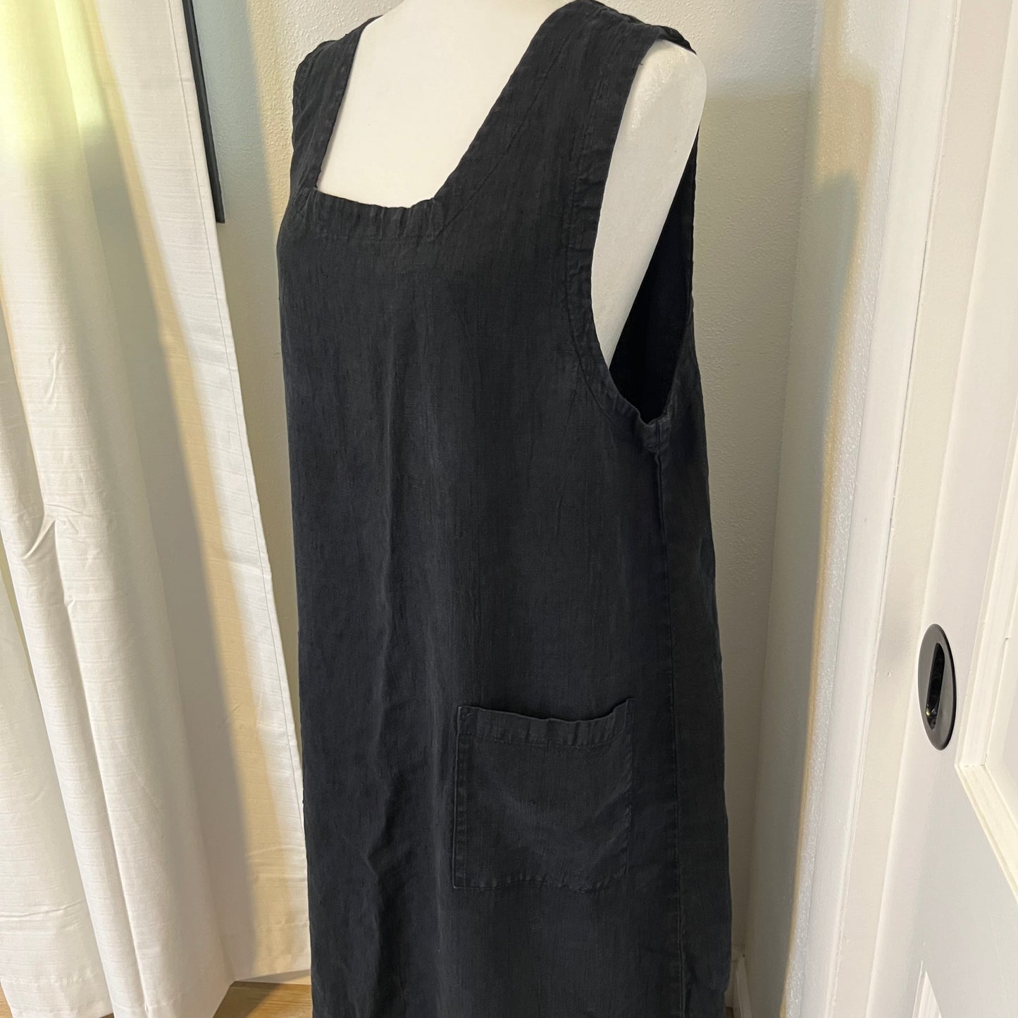 Vintage Linen Dress (XL)