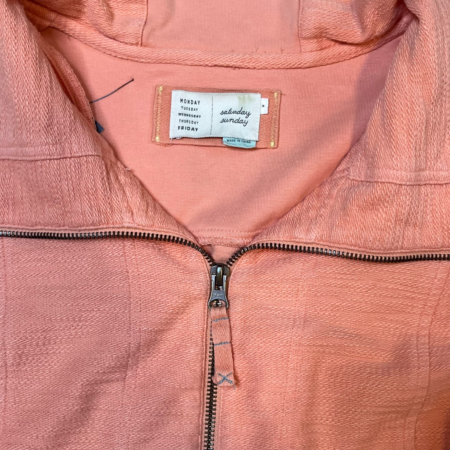 Anthropologie’s Coral Zip Up Jacket (M)