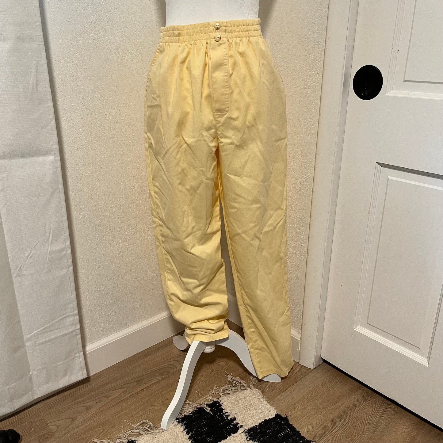 Pale Yellow Trousers (M/L)