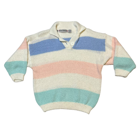 Vintage 80s Polo Pastel Sweater (L)