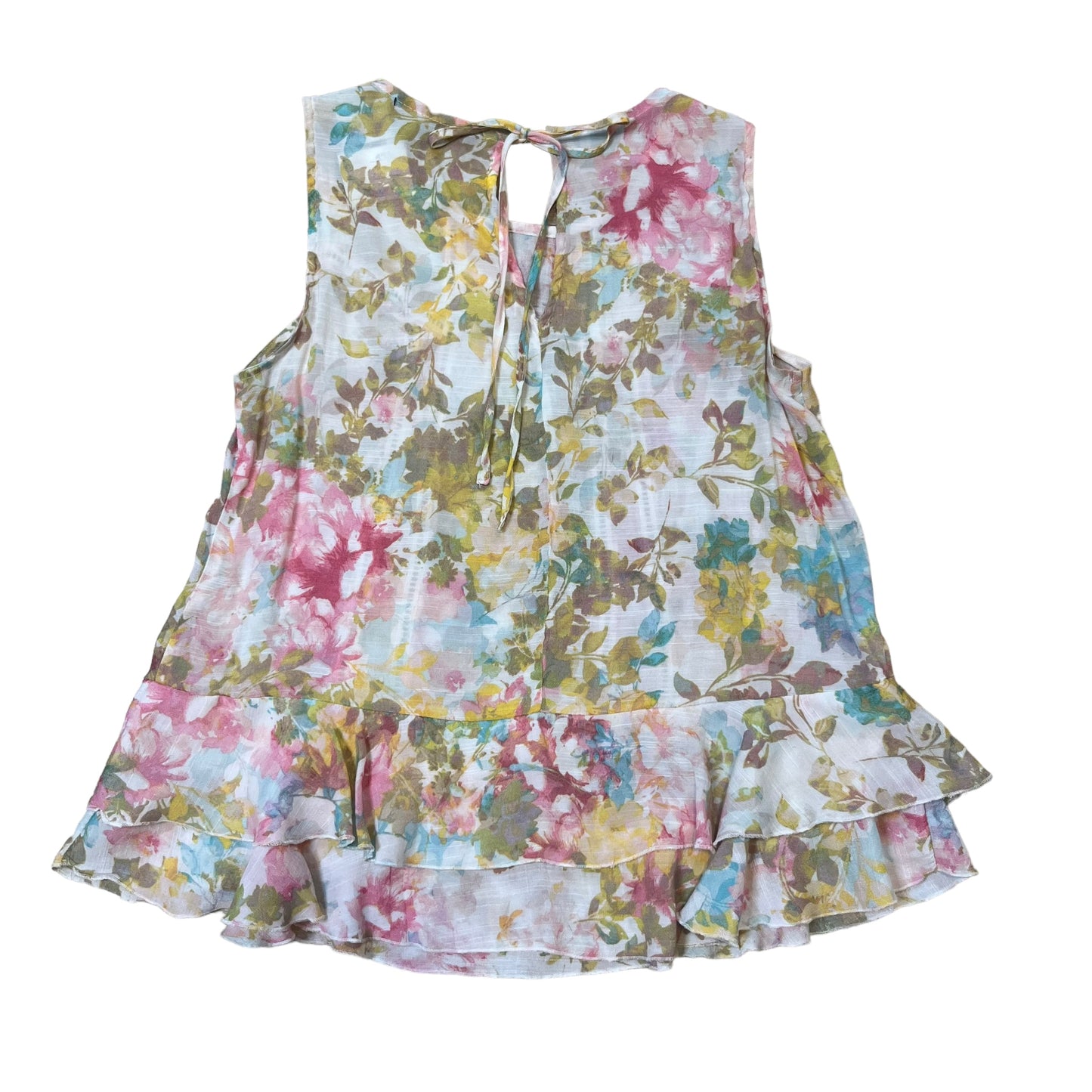 Pastel Floral Tank (M)