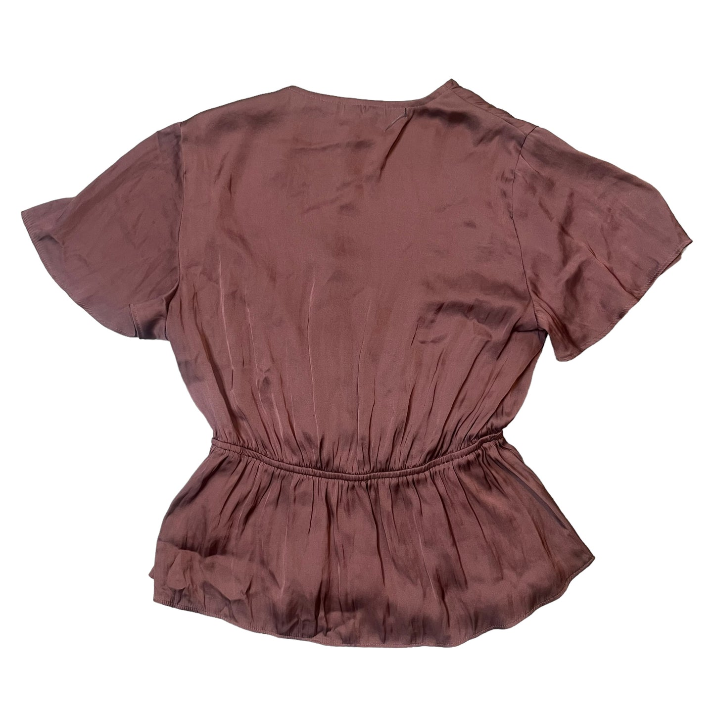 Silky Mauve Blouse (XS/S)