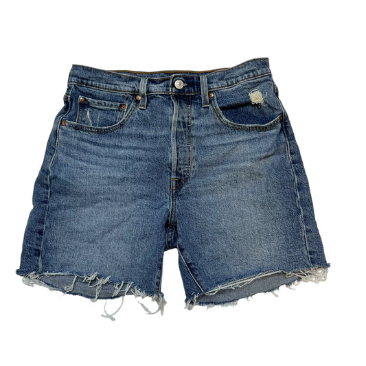 Long Cut Jean Shorts (S/M)