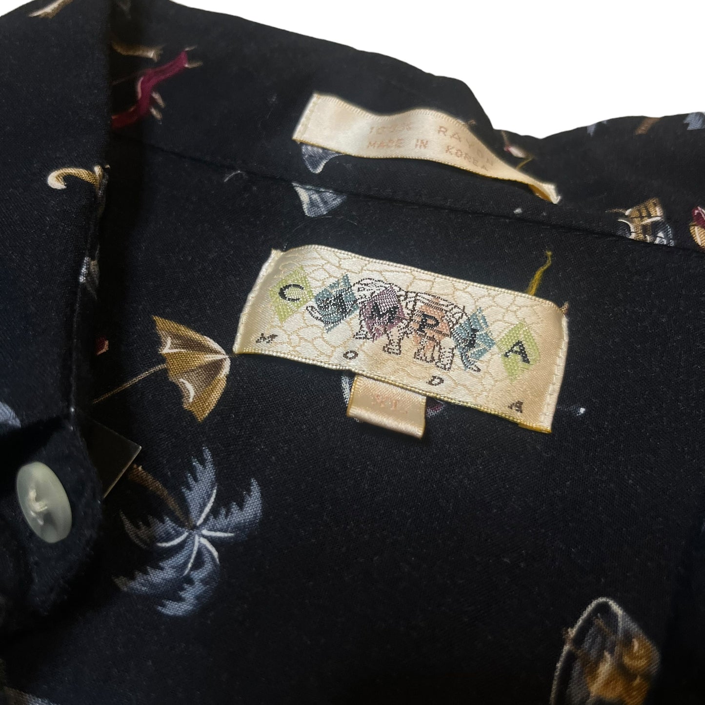 Vintage Cocktail Button Up (XL)