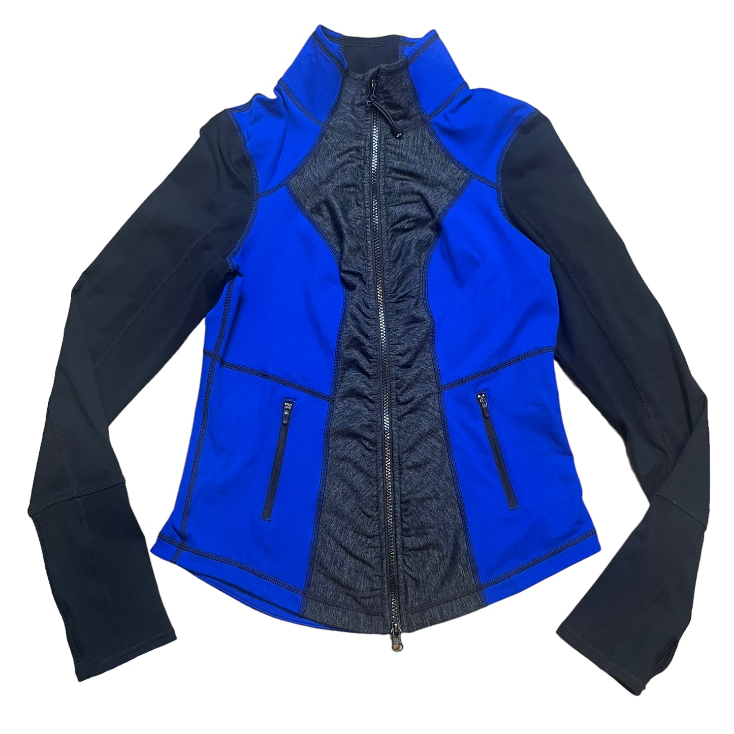 Electric Blue & Black Jacket (M)