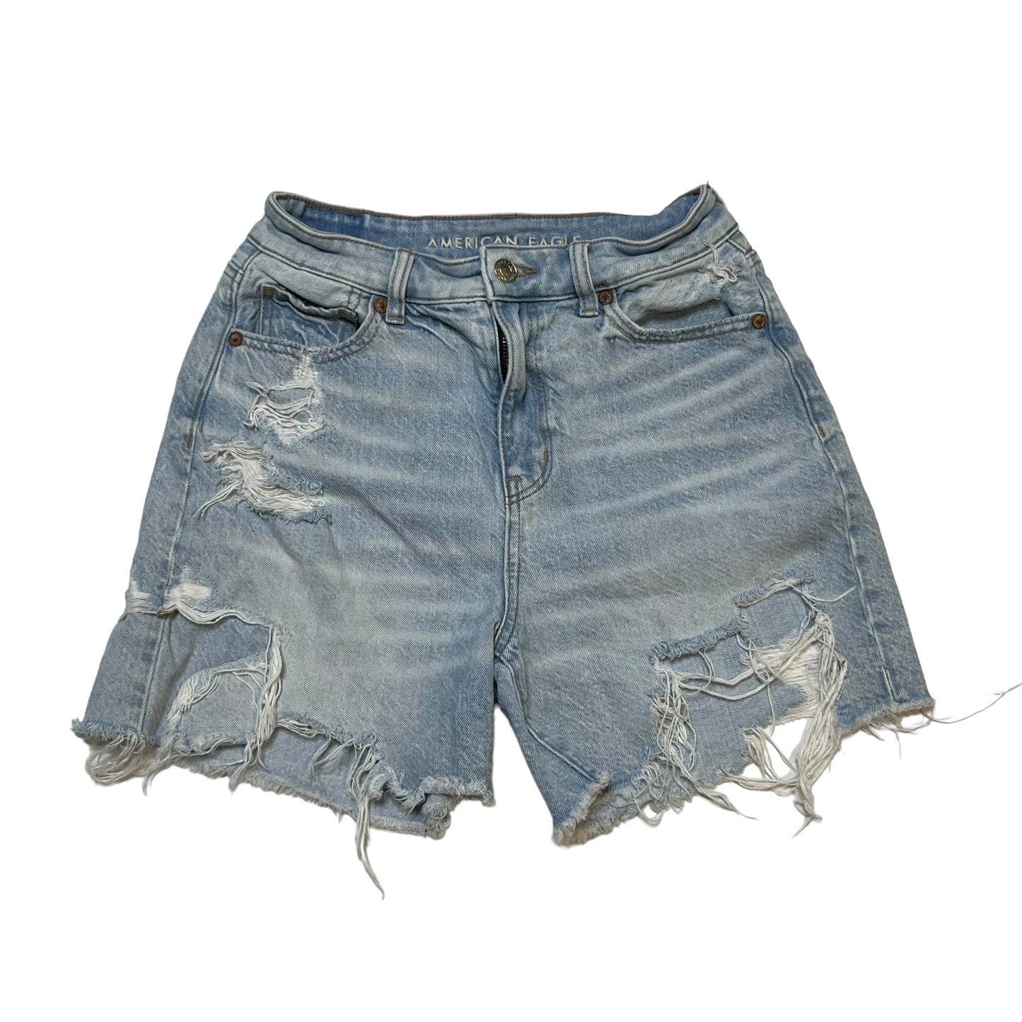 Ripped Jean Shorts (XS)