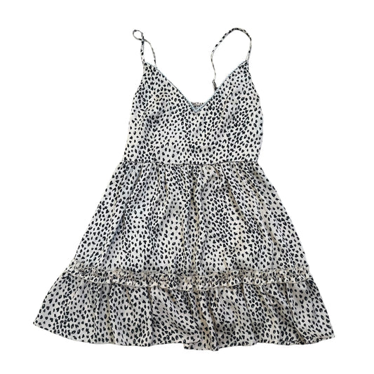 Shimmery Leopard Summer Dress (L)