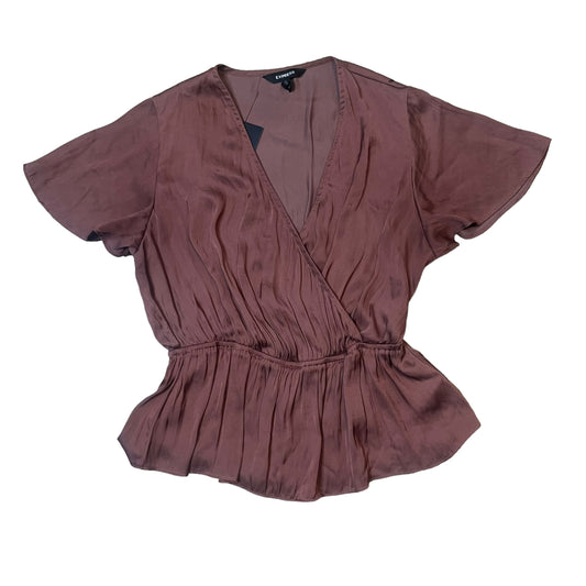 Silky Mauve Blouse (XS/S)