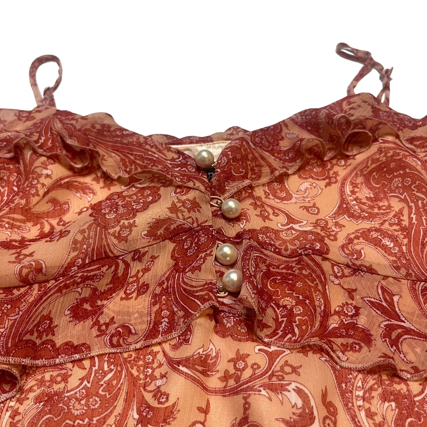 Pretty Paisley Pink Tank (XL)