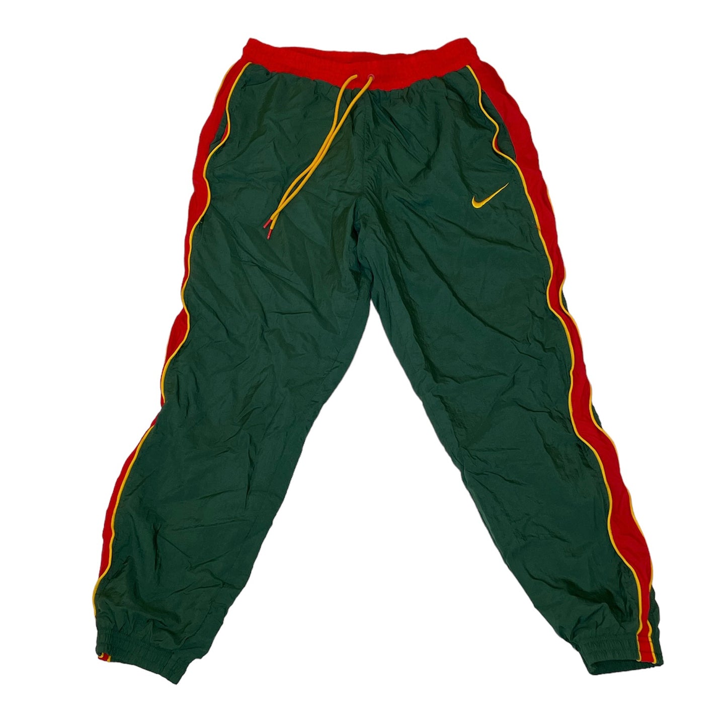 Green Track Joggers - Large