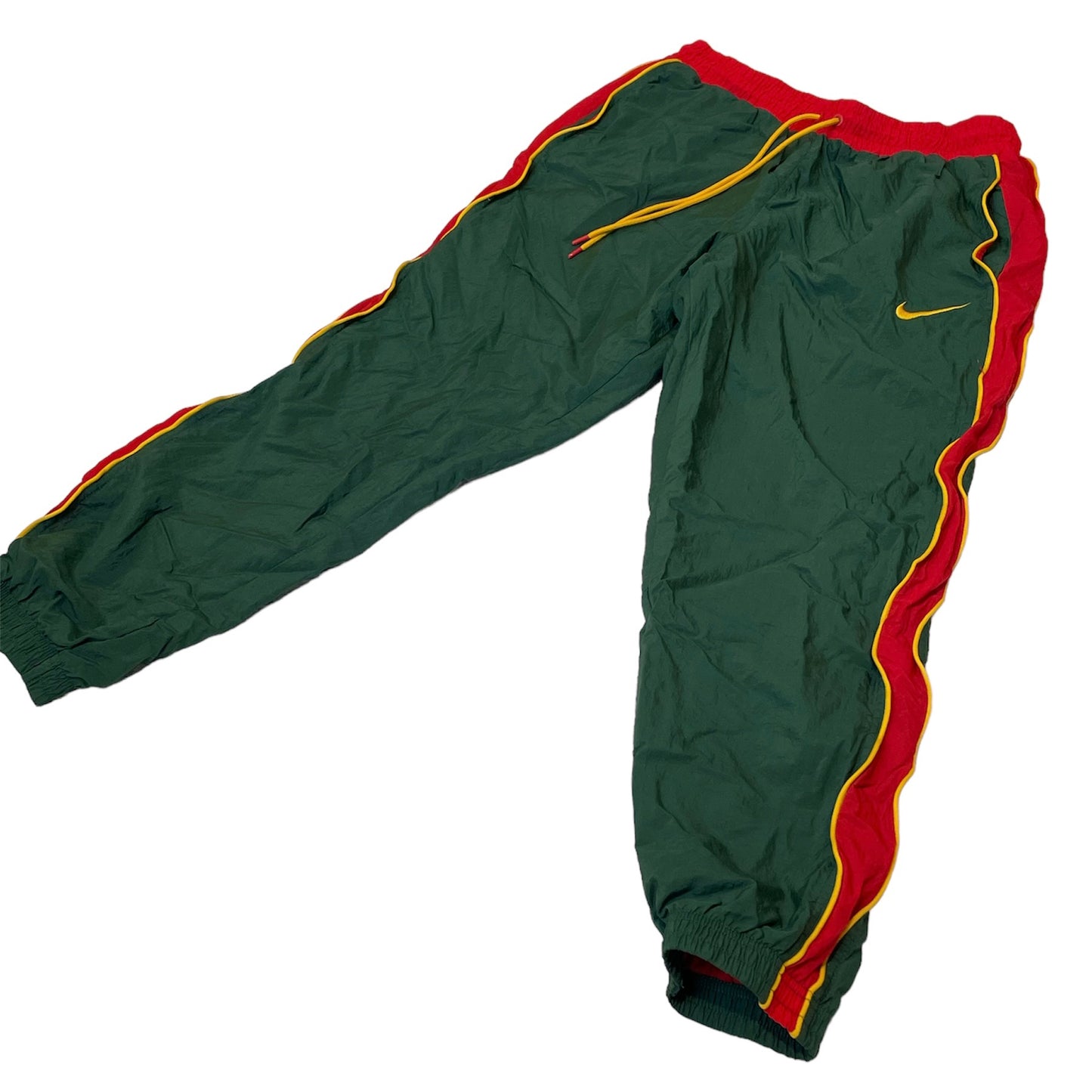 Green Track Joggers - Large