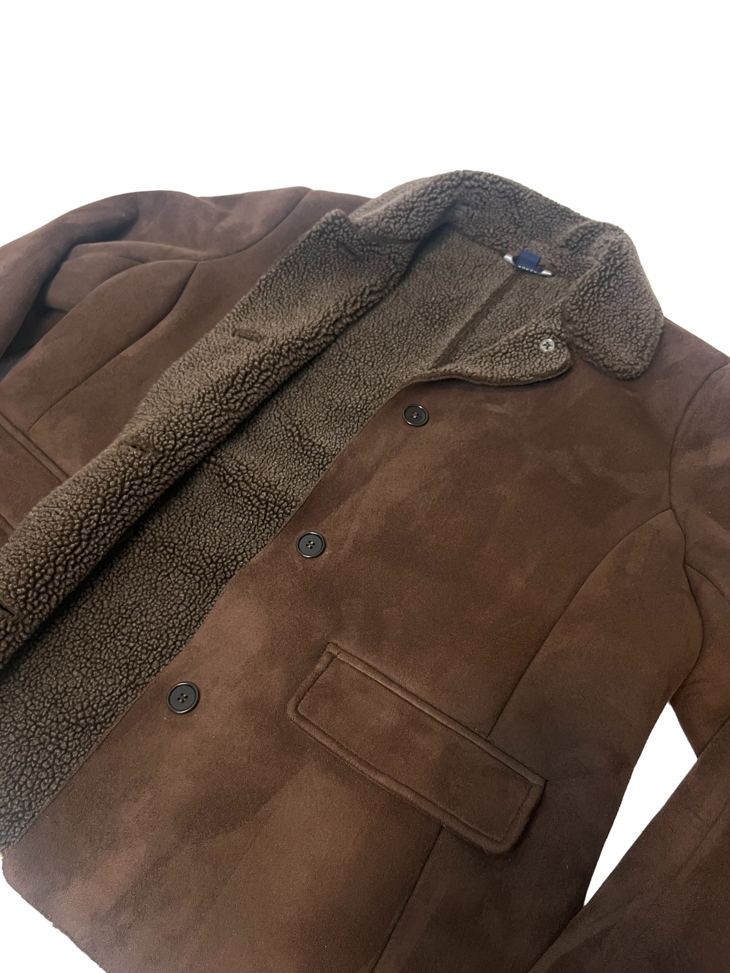 Lands End Faux Suede Jacket (M)