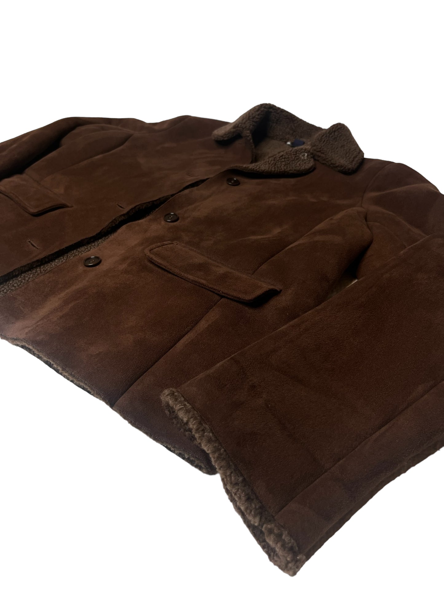 Lands End Faux Suede Jacket (M)