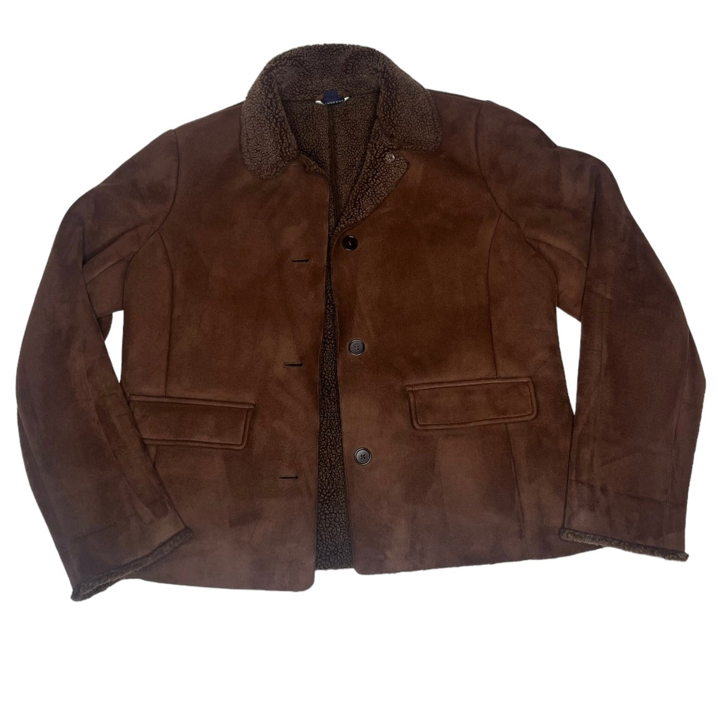 Lands End Faux Suede Jacket (M)