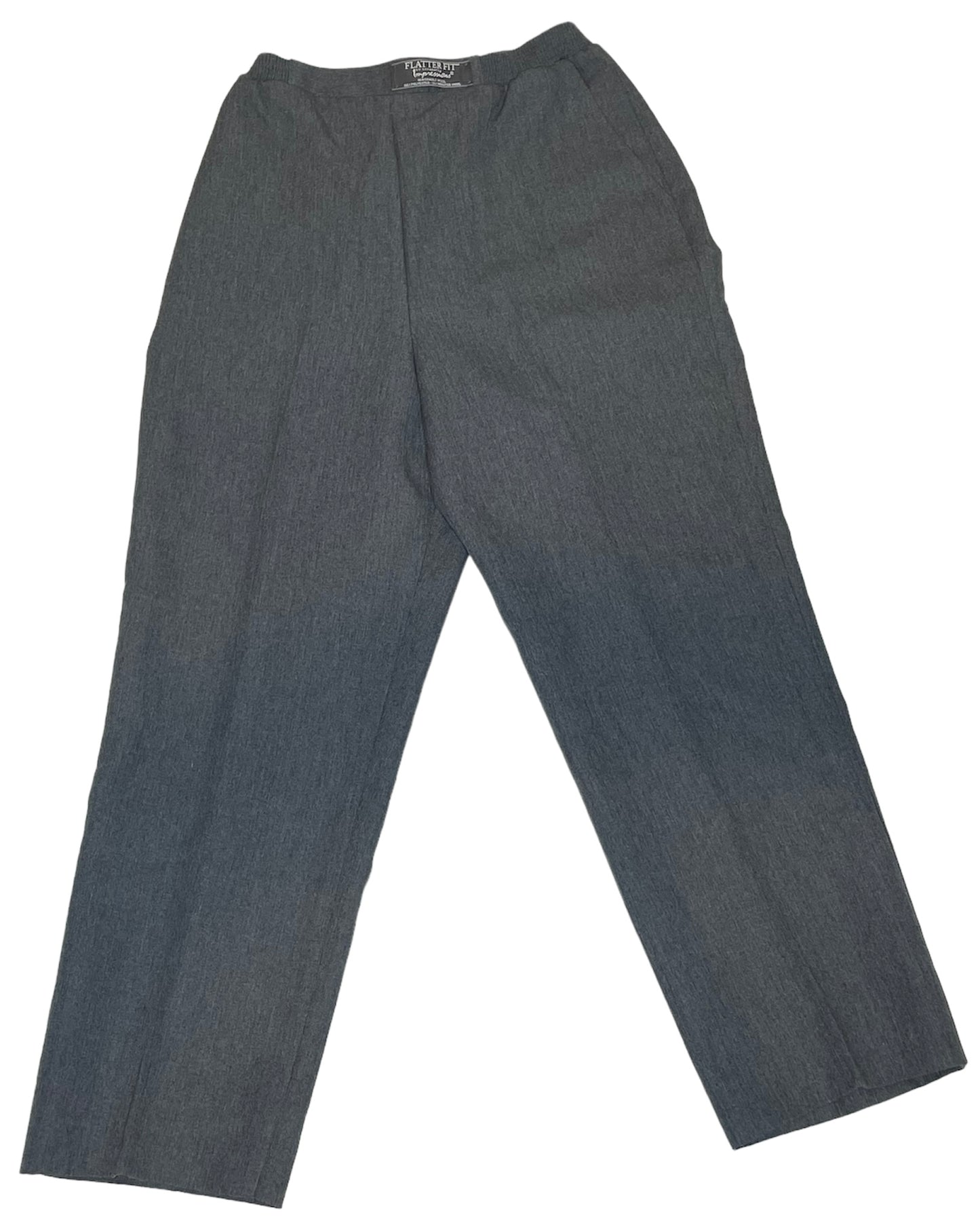 Vintage Flatter Fit by Separate Impressions Grey Slacks (S-M)